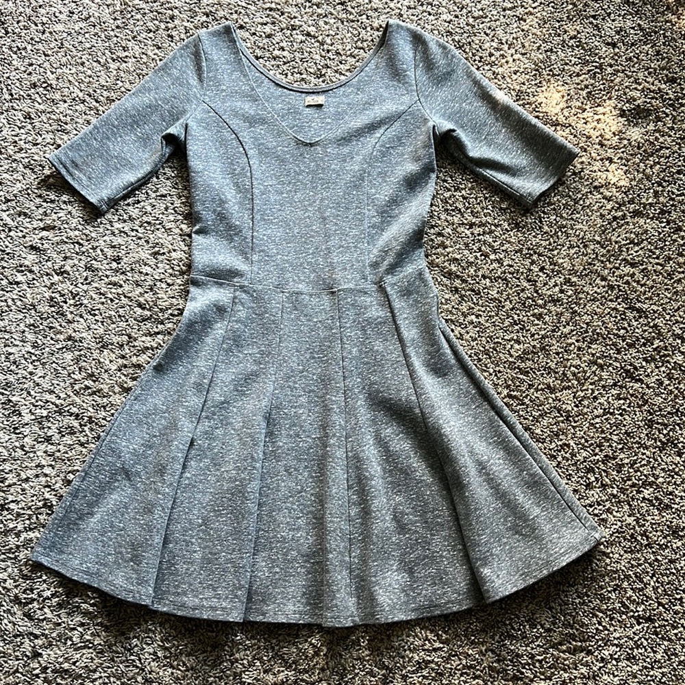 Hollister A-Line Dress, Heather Grey Women’s Size Small